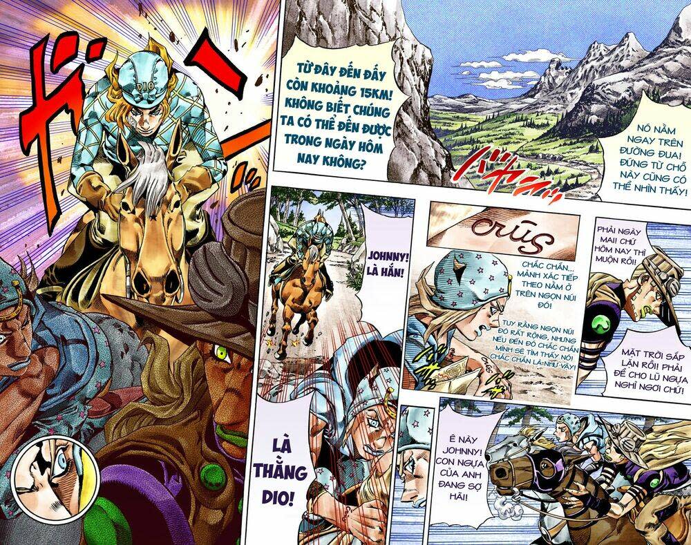 cuộc phiêu lưu bí ẩn phần 7: steel ball run chapter 28: scary monsters phần 1 - Next Chapter 29