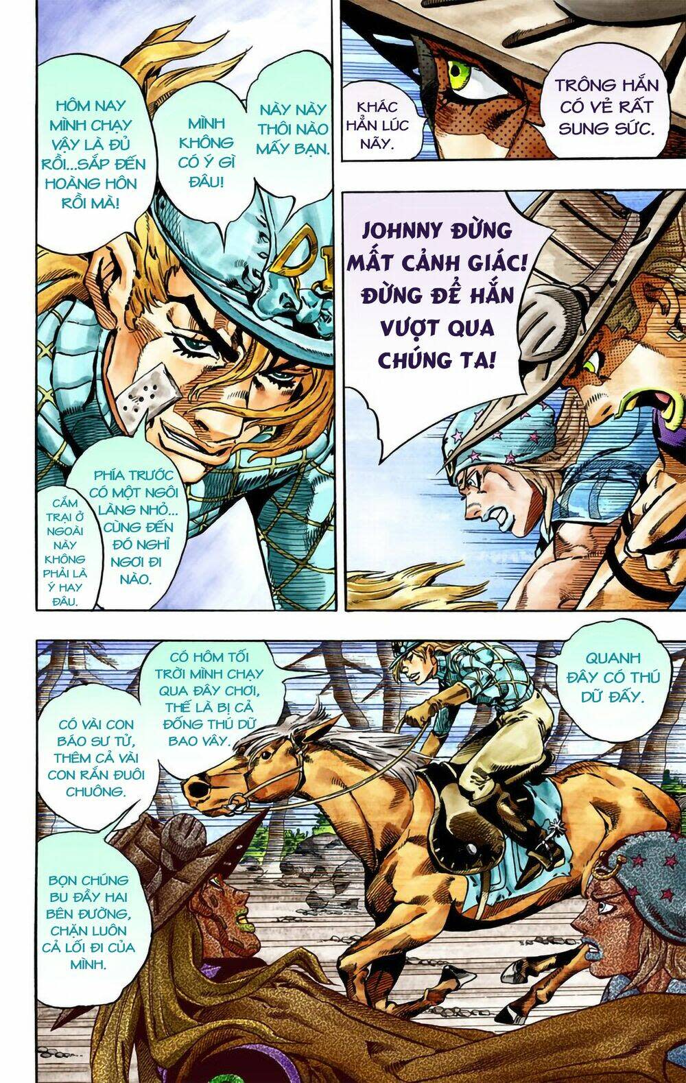 cuộc phiêu lưu bí ẩn phần 7: steel ball run chapter 28: scary monsters phần 1 - Next Chapter 29