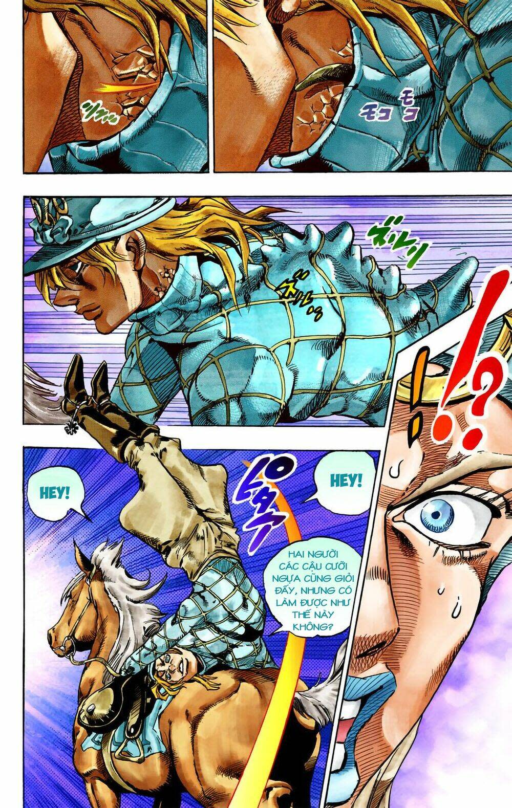 cuộc phiêu lưu bí ẩn phần 7: steel ball run chapter 28: scary monsters phần 1 - Next Chapter 29