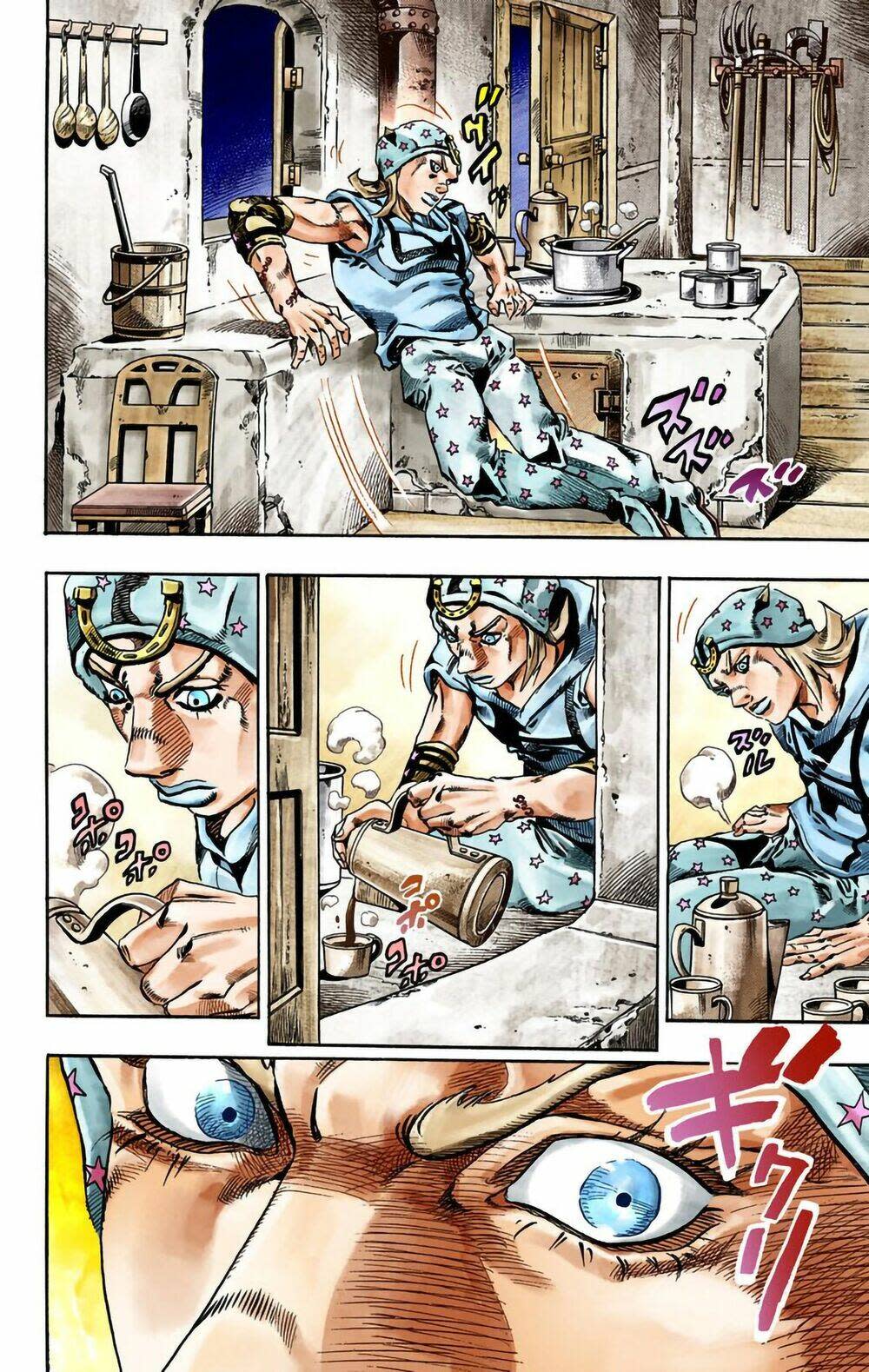 cuộc phiêu lưu bí ẩn phần 7: steel ball run chapter 28: scary monsters phần 1 - Next Chapter 29