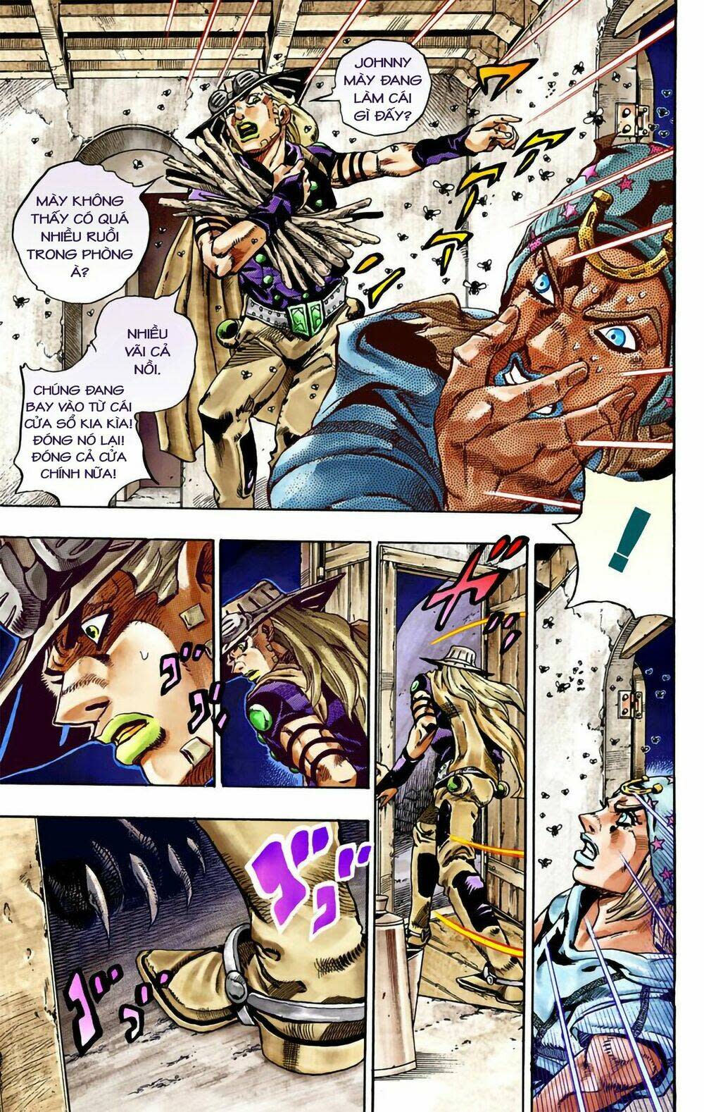 cuộc phiêu lưu bí ẩn phần 7: steel ball run chapter 28: scary monsters phần 1 - Next Chapter 29