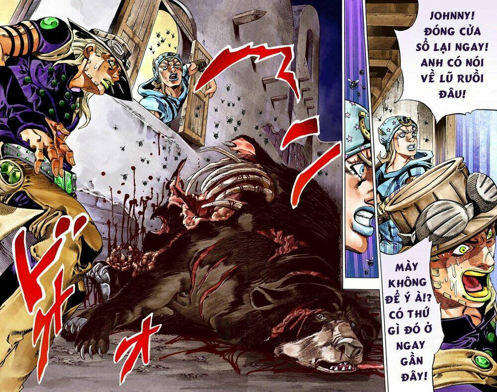 cuộc phiêu lưu bí ẩn phần 7: steel ball run chapter 28: scary monsters phần 1 - Next Chapter 29