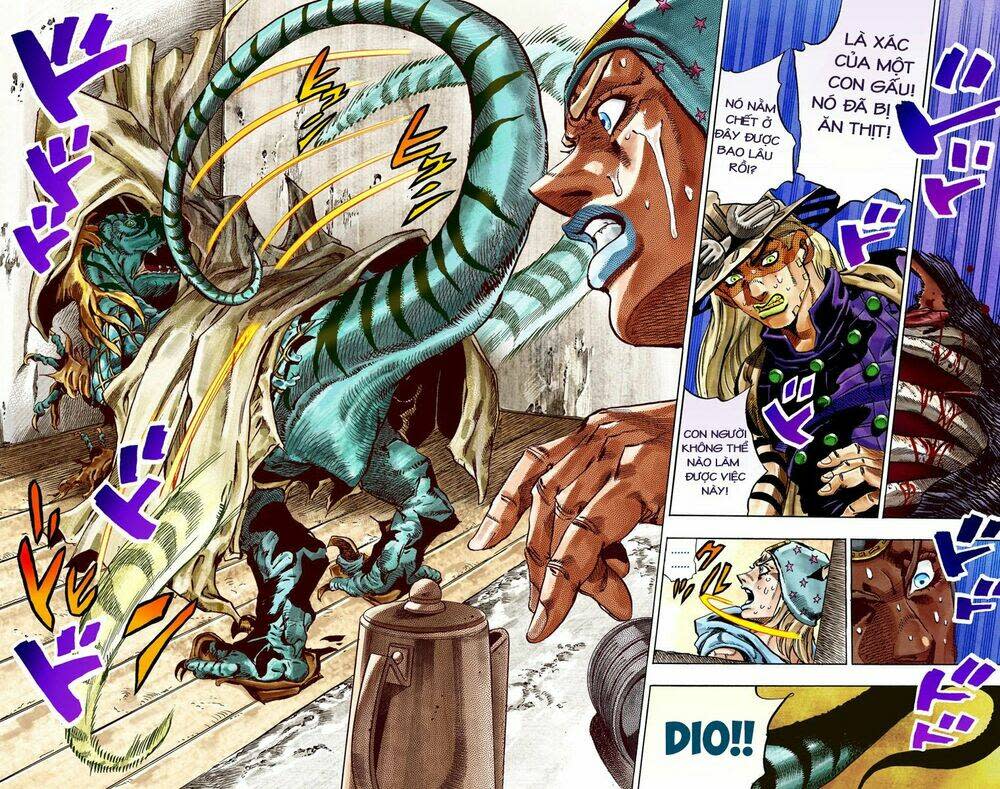 cuộc phiêu lưu bí ẩn phần 7: steel ball run chapter 28: scary monsters phần 1 - Next Chapter 29