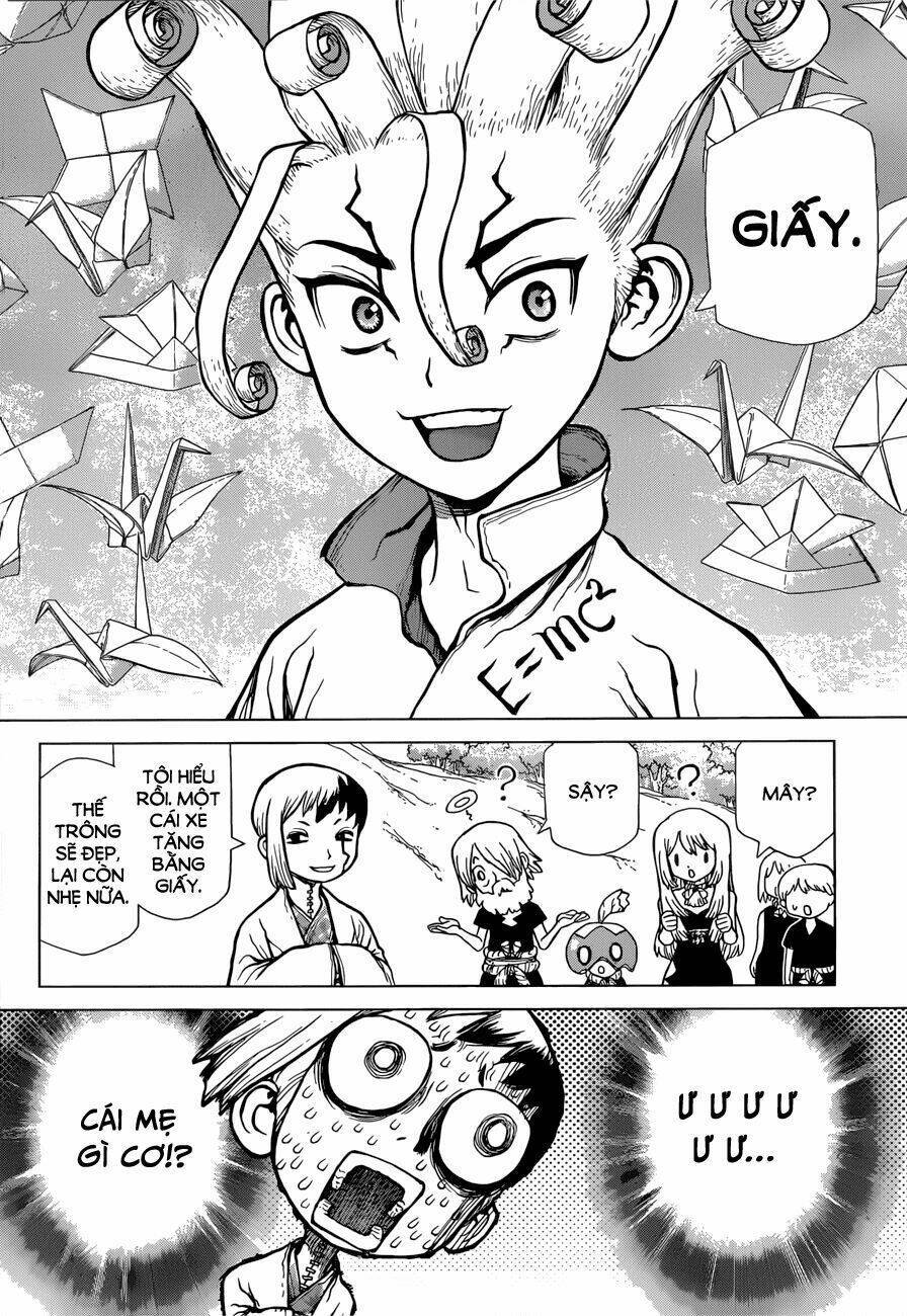 dr.stone - hồi sinh thế giới chapter 70: giáp giấy - Trang 2