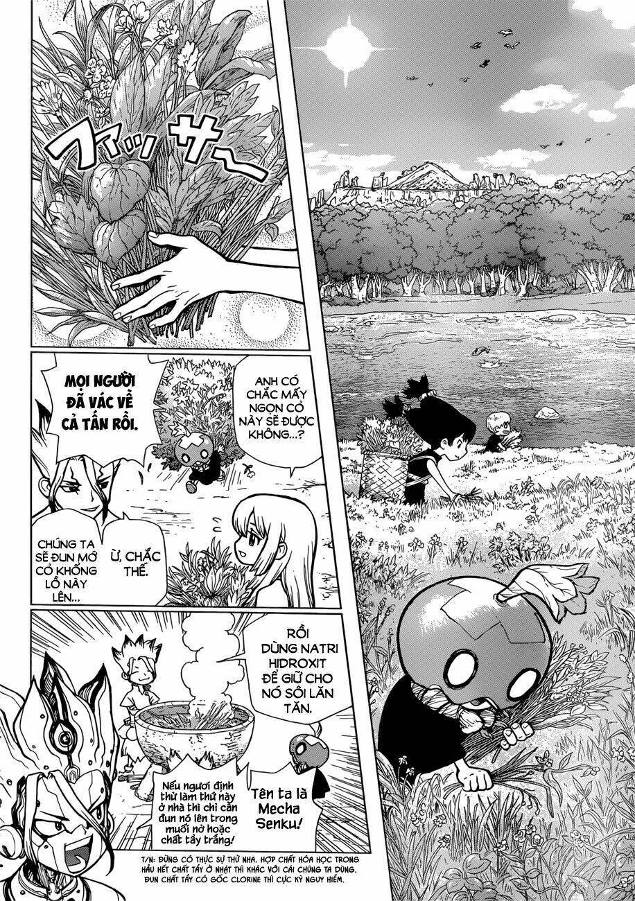 dr.stone - hồi sinh thế giới chapter 70: giáp giấy - Trang 2