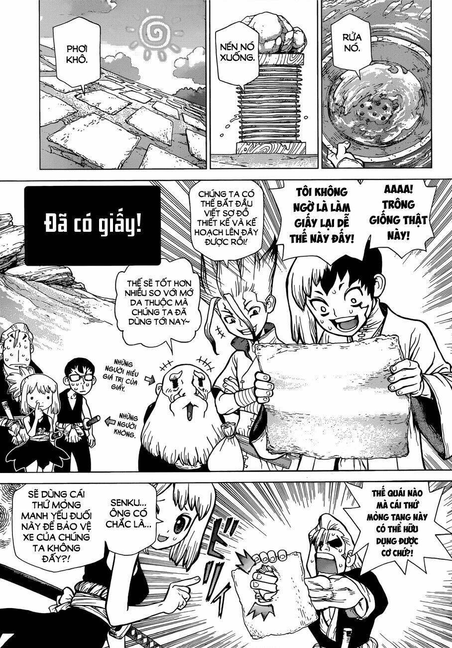 dr.stone - hồi sinh thế giới chapter 70: giáp giấy - Trang 2