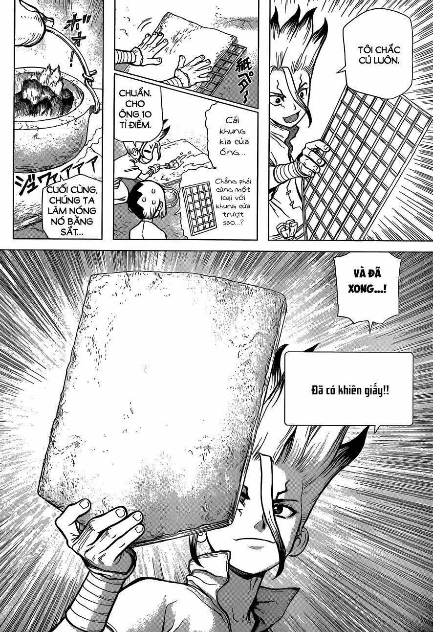 dr.stone - hồi sinh thế giới chapter 70: giáp giấy - Trang 2