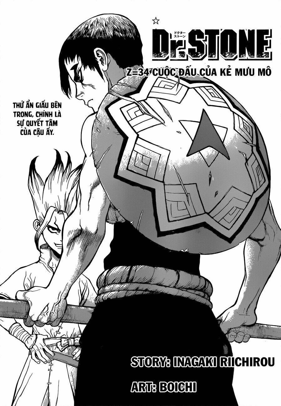 dr.stone - hồi sinh thế giới chapter 34 - Trang 2