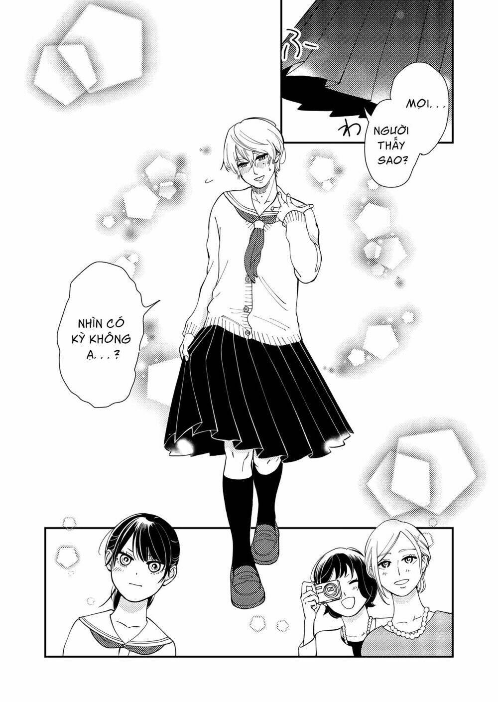 Kanojo ni Naritai Kimi to Boku Chapter 1: Quyết Tâm - Trang 2