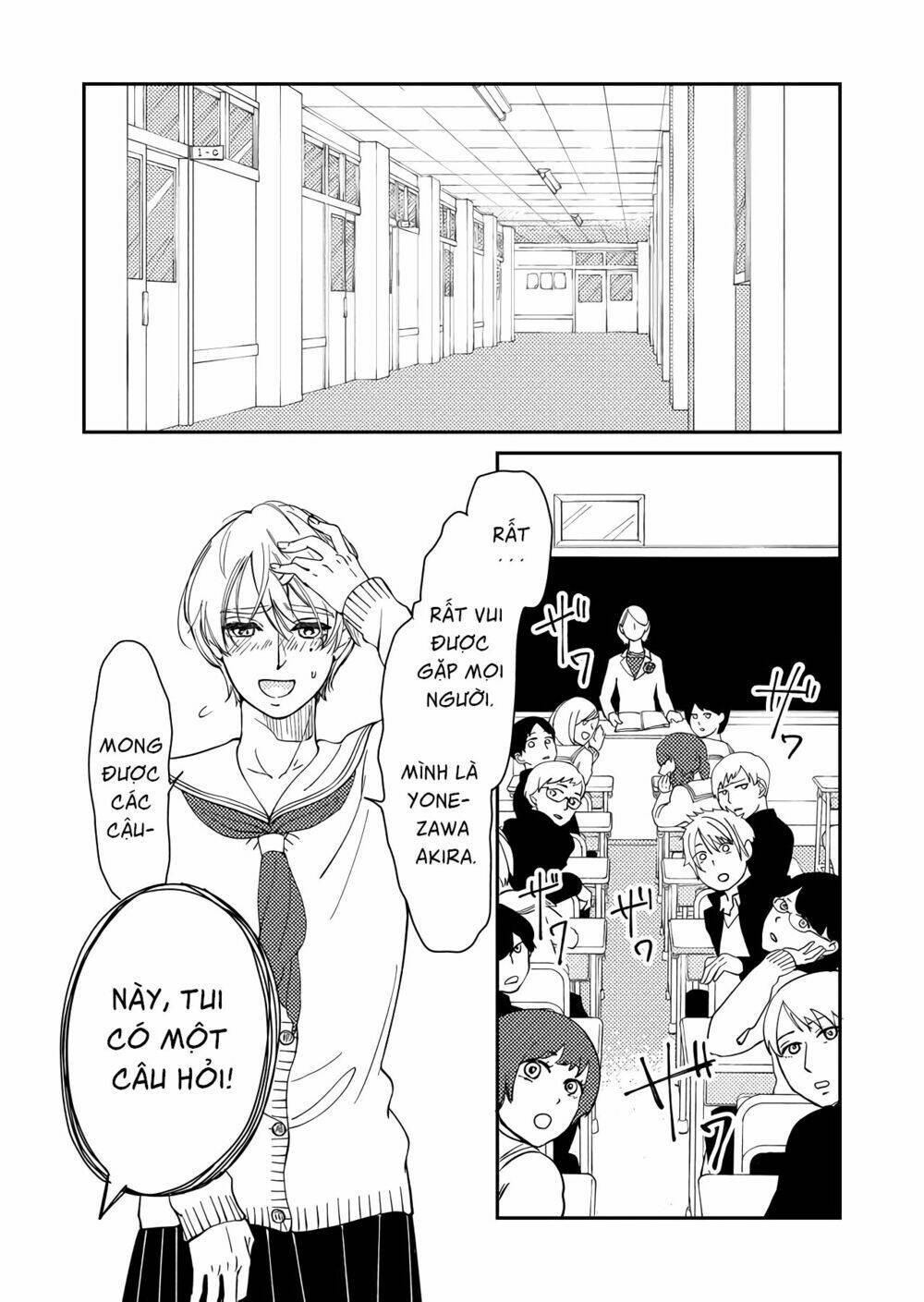 Kanojo ni Naritai Kimi to Boku Chapter 1: Quyết Tâm - Trang 2