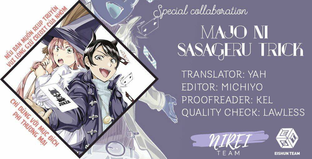 majo ni sasageru trick chapter 1 - Trang 2