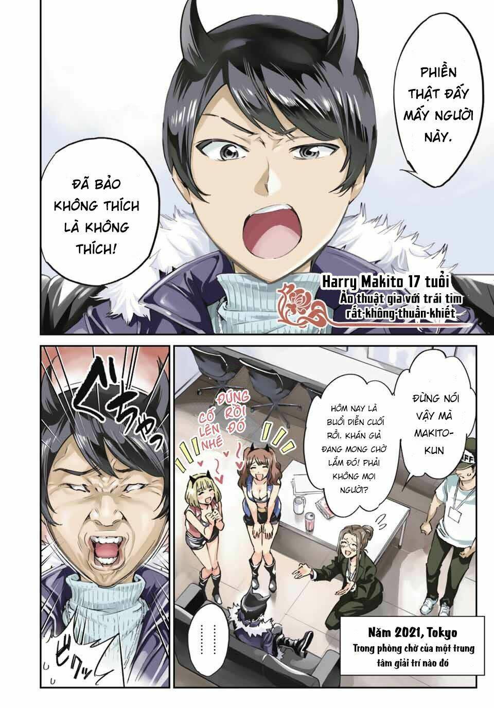 majo ni sasageru trick chapter 1 - Trang 2