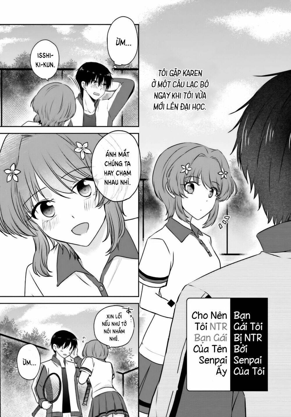 bạn gái tôi bị ntr bởi senpai của tôi, nên tôi ntr bạn gái của tên senpai ấy chapter 2.1 - Trang 2