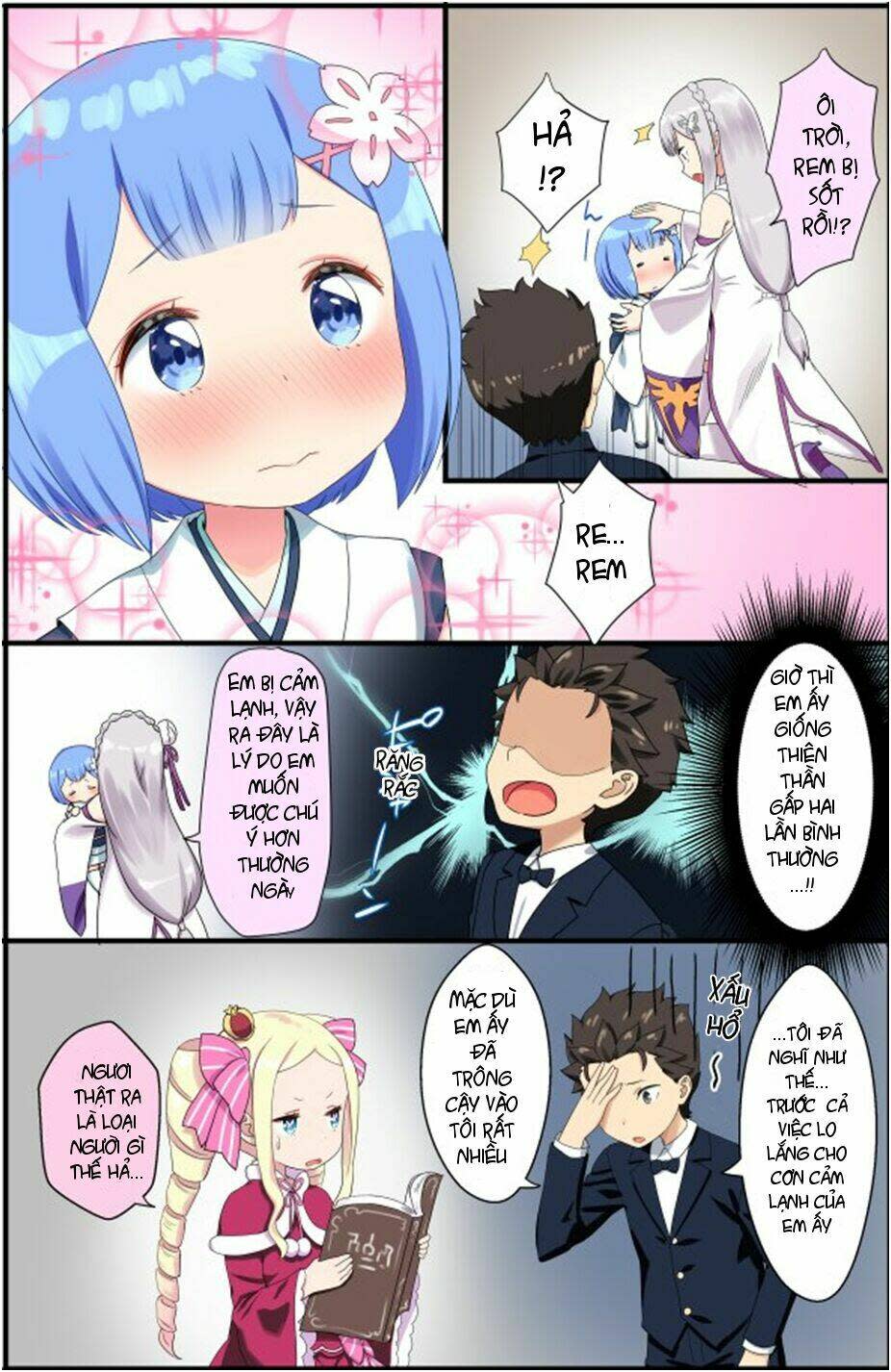 [doujinshi] Re: Zero Youjo Rem rin to Issho Chapter 1 - Next 