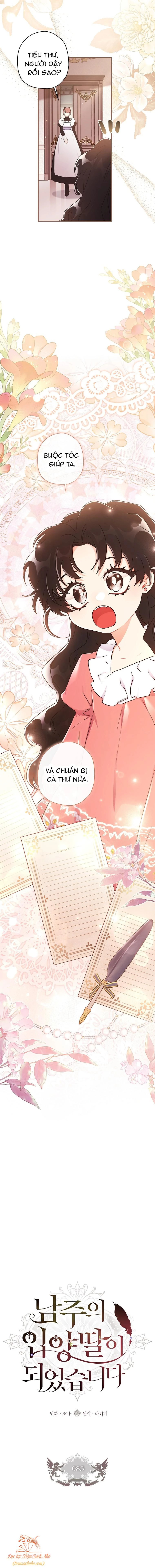 ta trở thành con gái nuôi của nam chính Chapter 83 - Trang 2