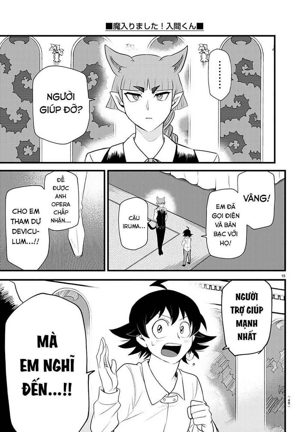 mairimashita! iruma-kun chapter 287: kì vọng và bất an - Next Chapter 287