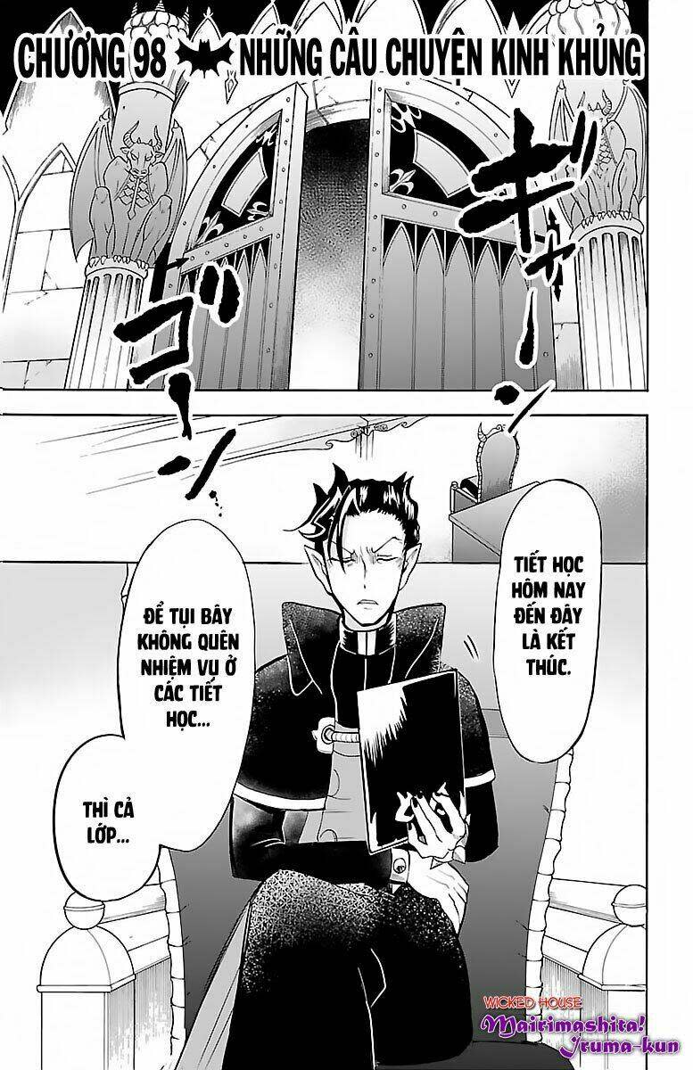 mairimashita! iruma-kun chapter 98: những câu chuyện kinh khủng - Next Chapter 98