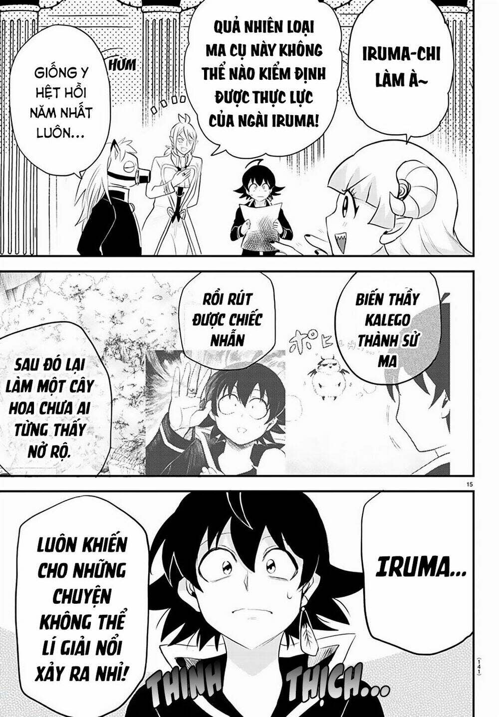 mairimashita! iruma-kun chapter 220: quân cờ mới - Next Chapter 220