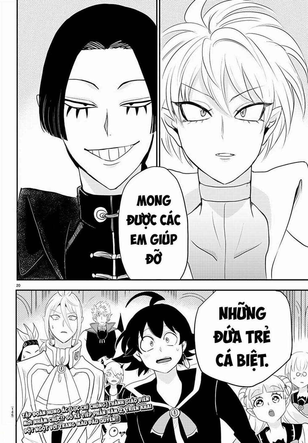 mairimashita! iruma-kun chapter 220: quân cờ mới - Next Chapter 220