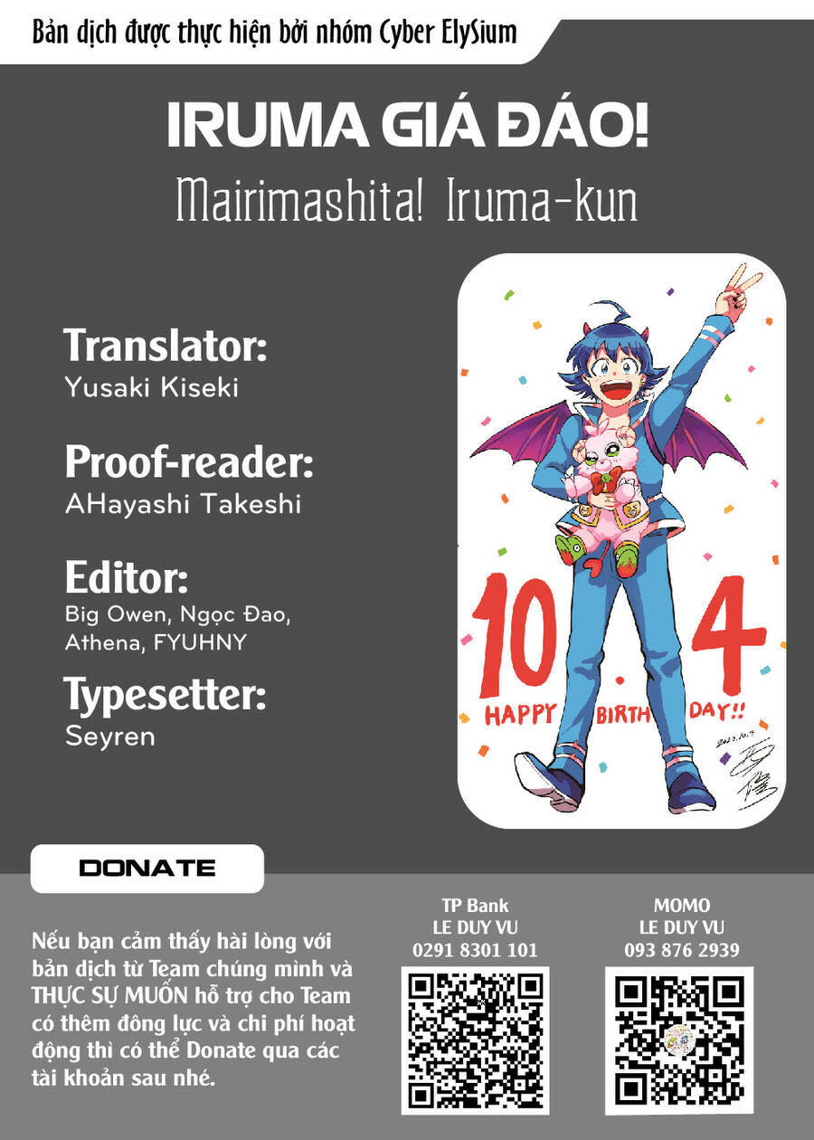 mairimashita! iruma-kun chapter 320 - Trang 2