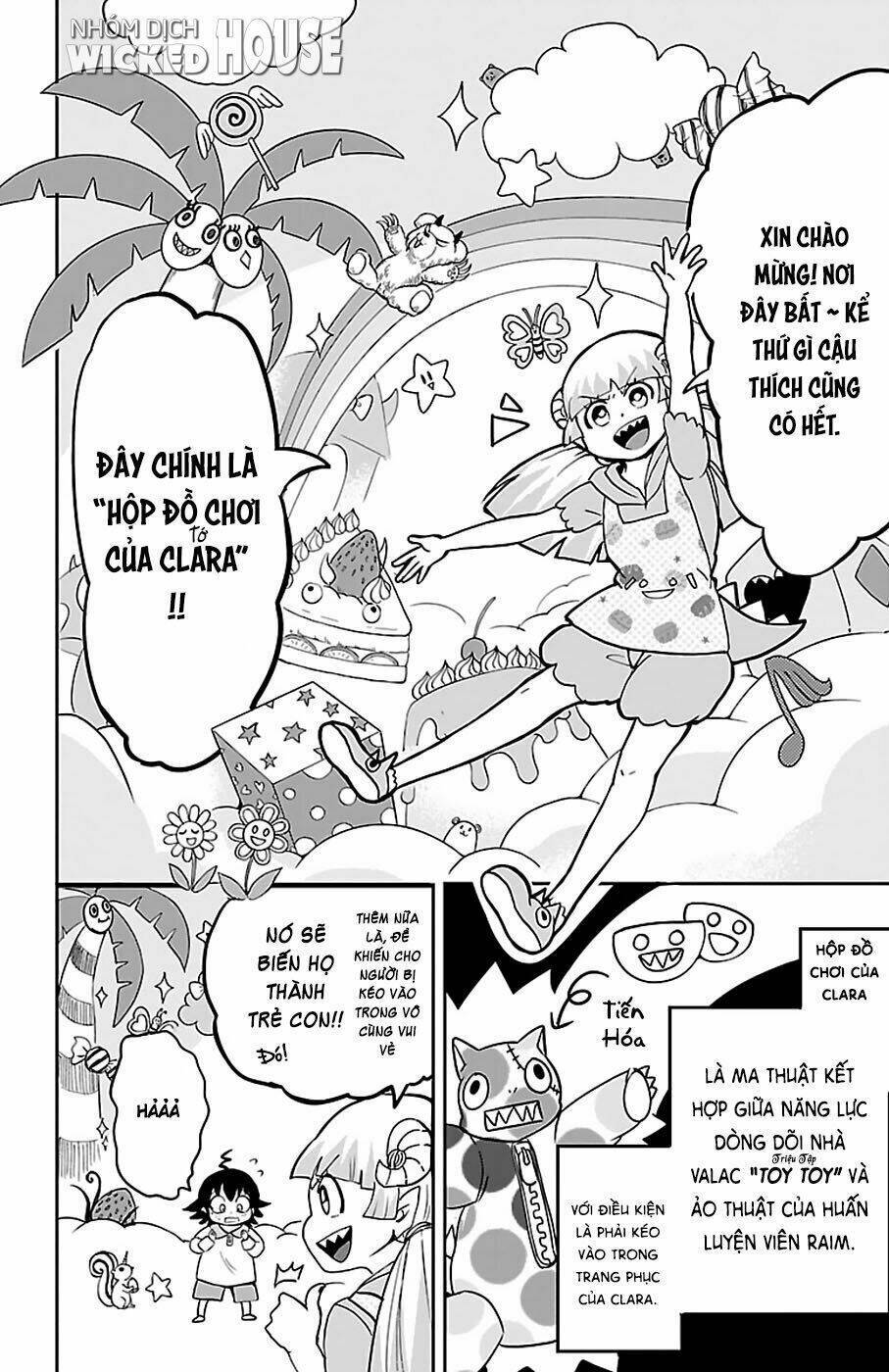 mairimashita! iruma-kun chapter 109: hộp đồ chơi của clara - Next Chapter 109