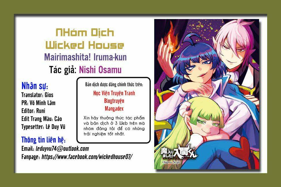 mairimashita! iruma-kun chapter 134: nguyện vọng được phó thác - Next Chapter 134