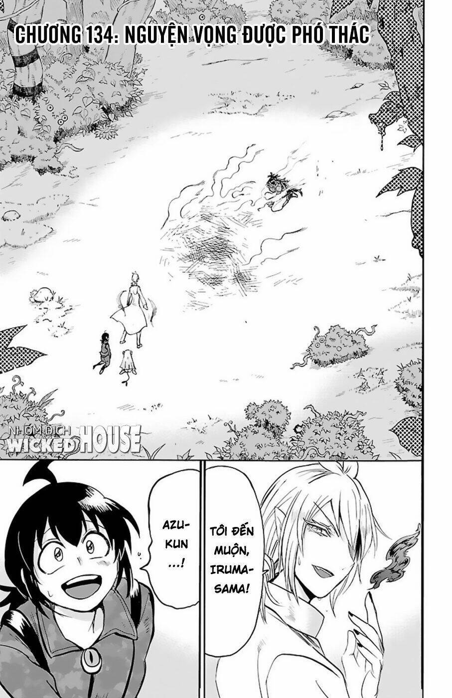 mairimashita! iruma-kun chapter 134: nguyện vọng được phó thác - Next Chapter 134