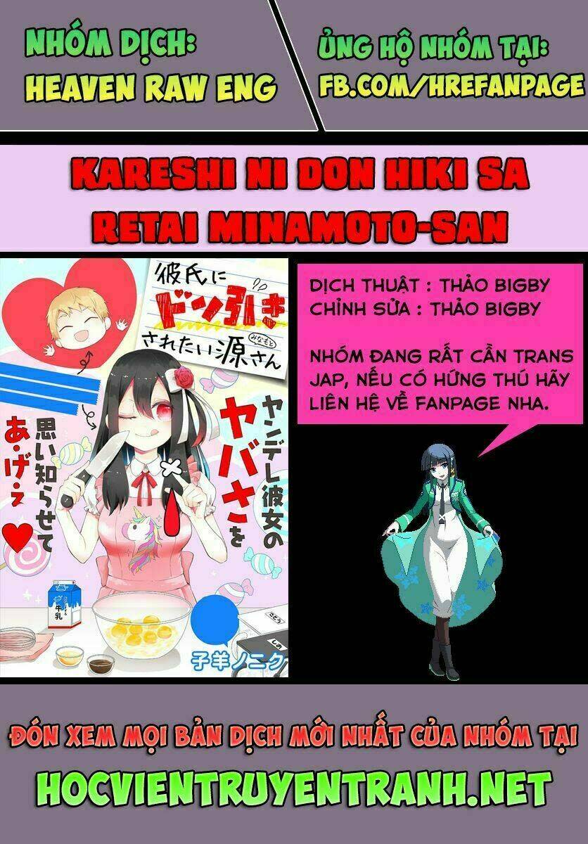 kareshi ni don hiki sa retai minamoto-san chương 1 - Next 