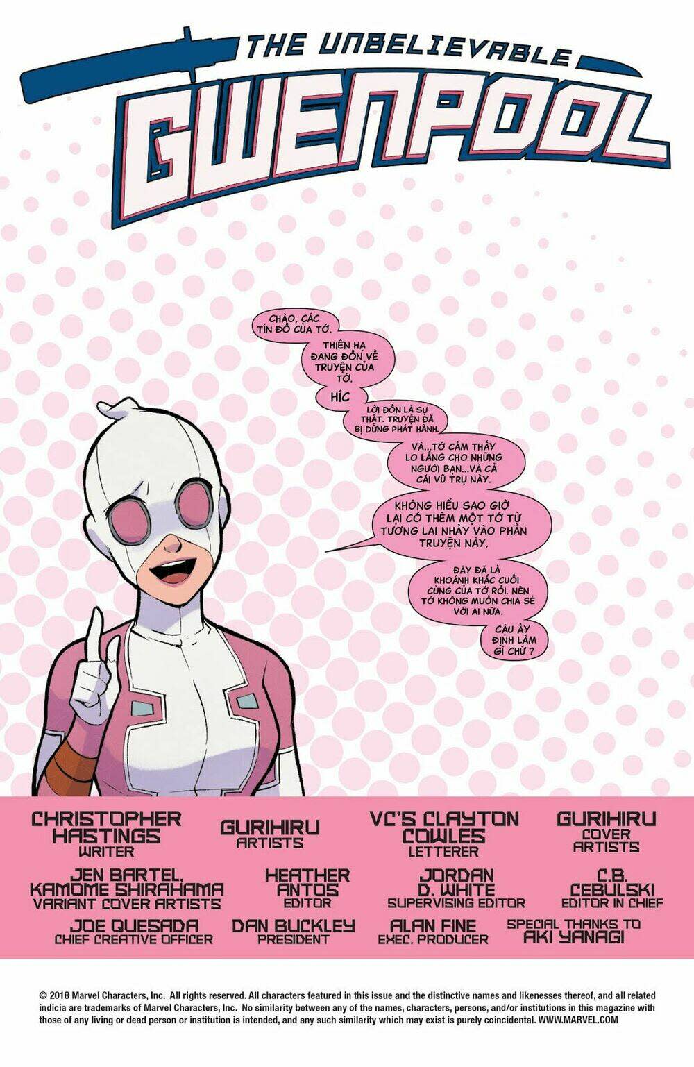 Gwenpool Siêu Phàm Chapter 22 - Next Chapter 23