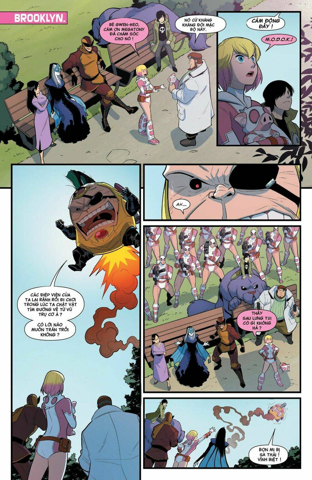 Gwenpool Siêu Phàm Chapter 22 - Next Chapter 23