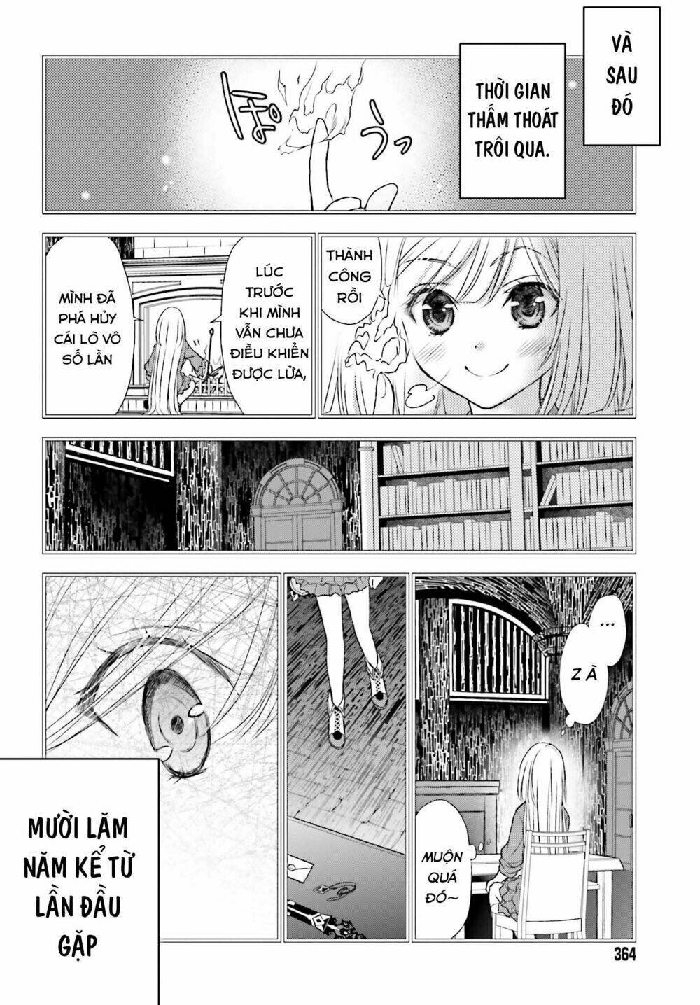 the little girl raised by death hold the sword of death tight chapter 2 - Trang 2