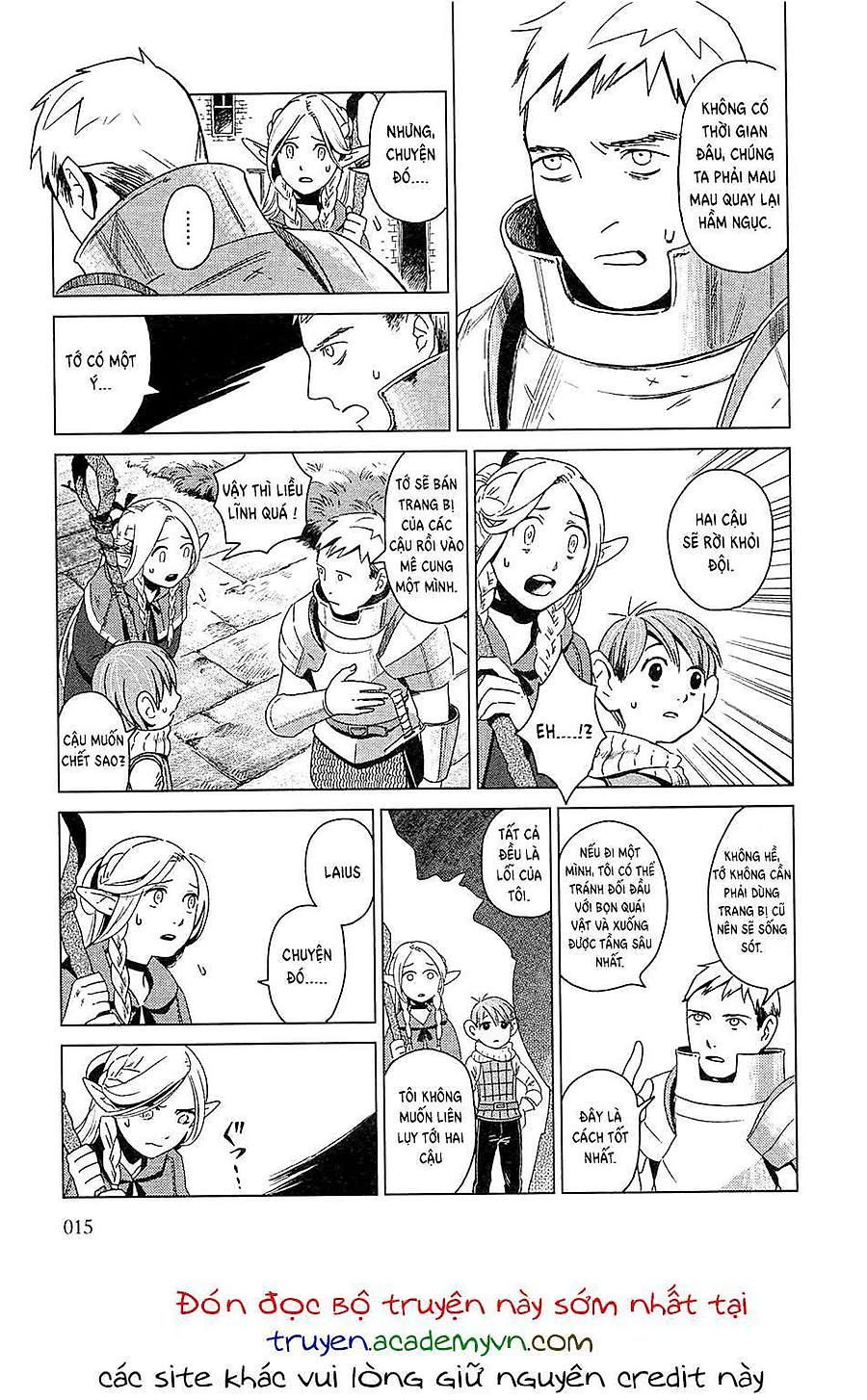 Dungeon Meshi Chapter 1 - Trang 2