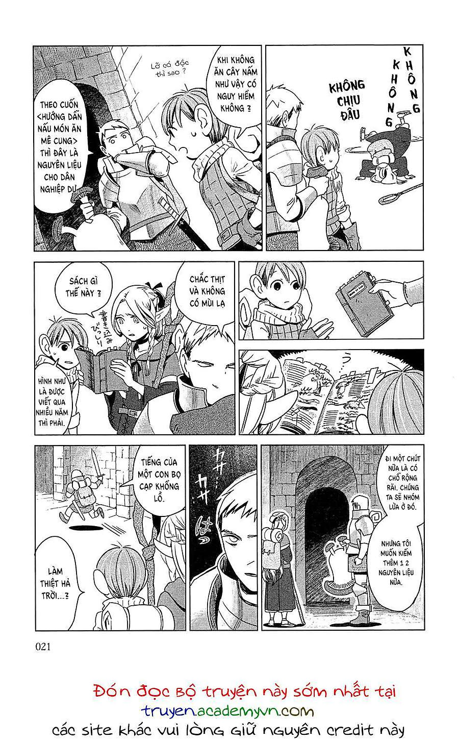 Dungeon Meshi Chapter 1 - Trang 2