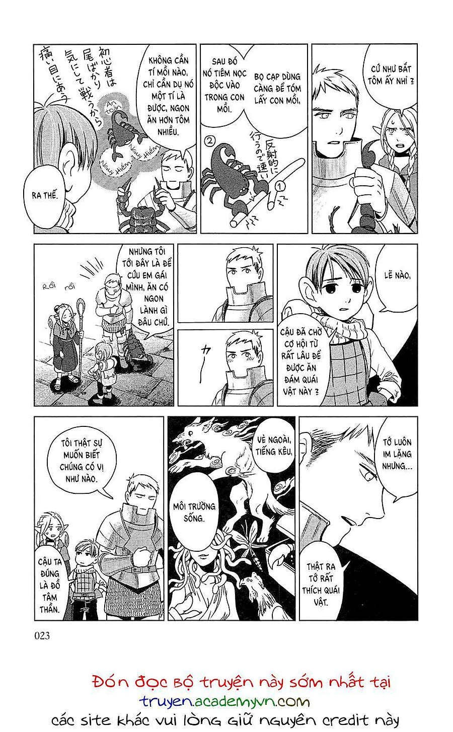 Dungeon Meshi Chapter 1 - Trang 2