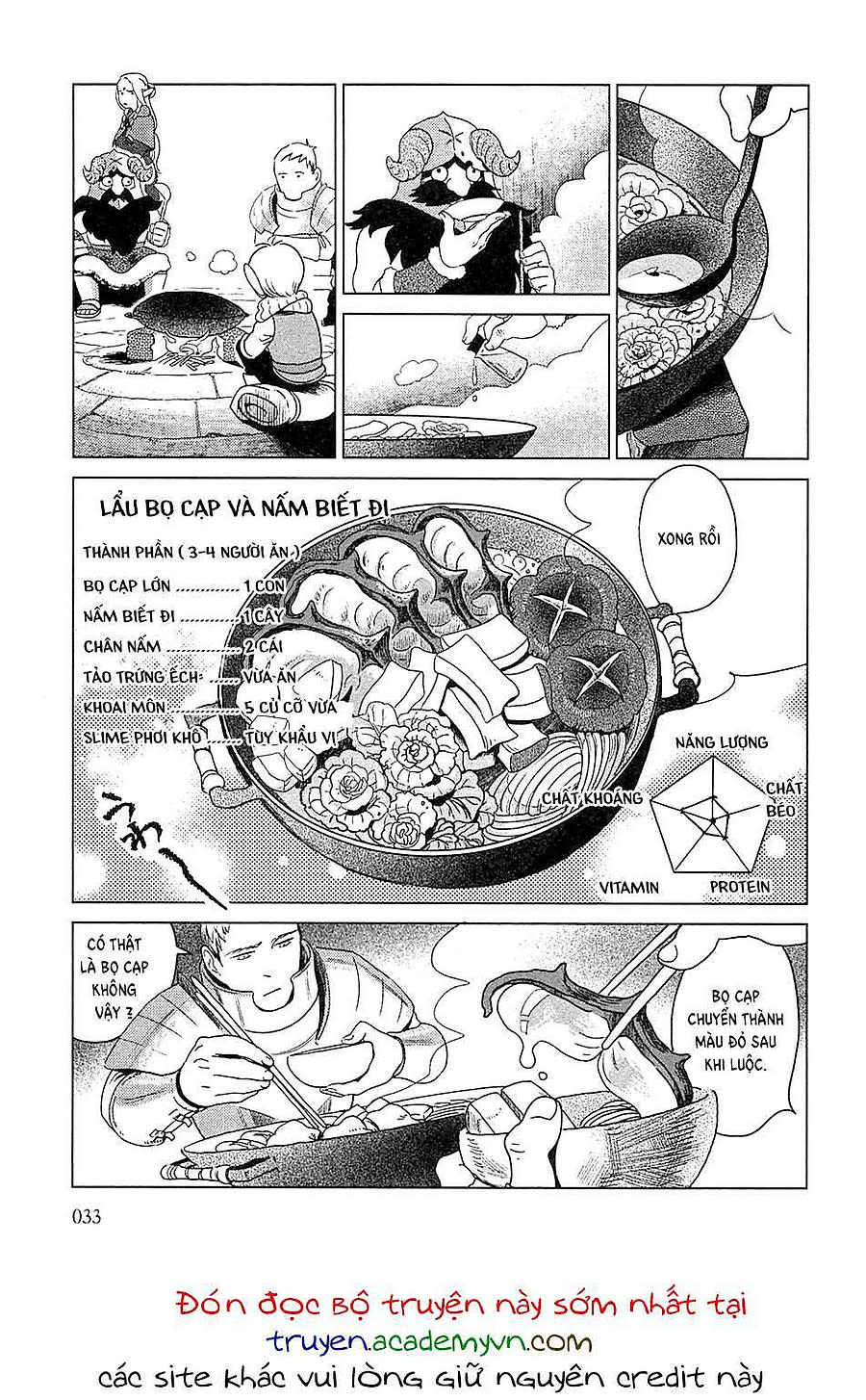 Dungeon Meshi Chapter 1 - Trang 2