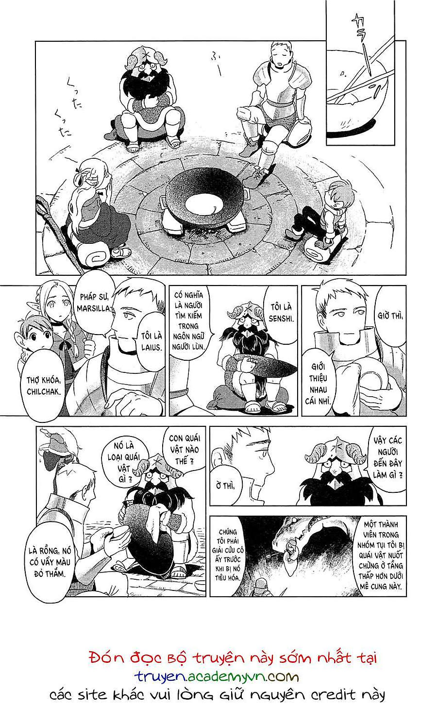 Dungeon Meshi Chapter 1 - Trang 2