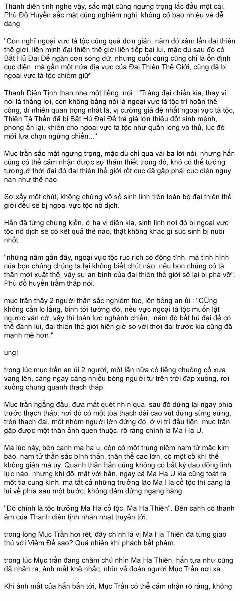 Đại chúa tể truyện chữ (bản dịch) Chapter 1482 - Trang 2