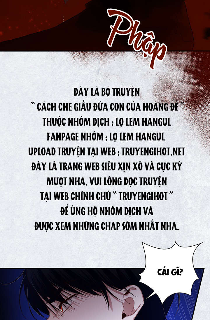 Cách che giấu đứa con của hoàng đế Chap 8 - Next Chap 9