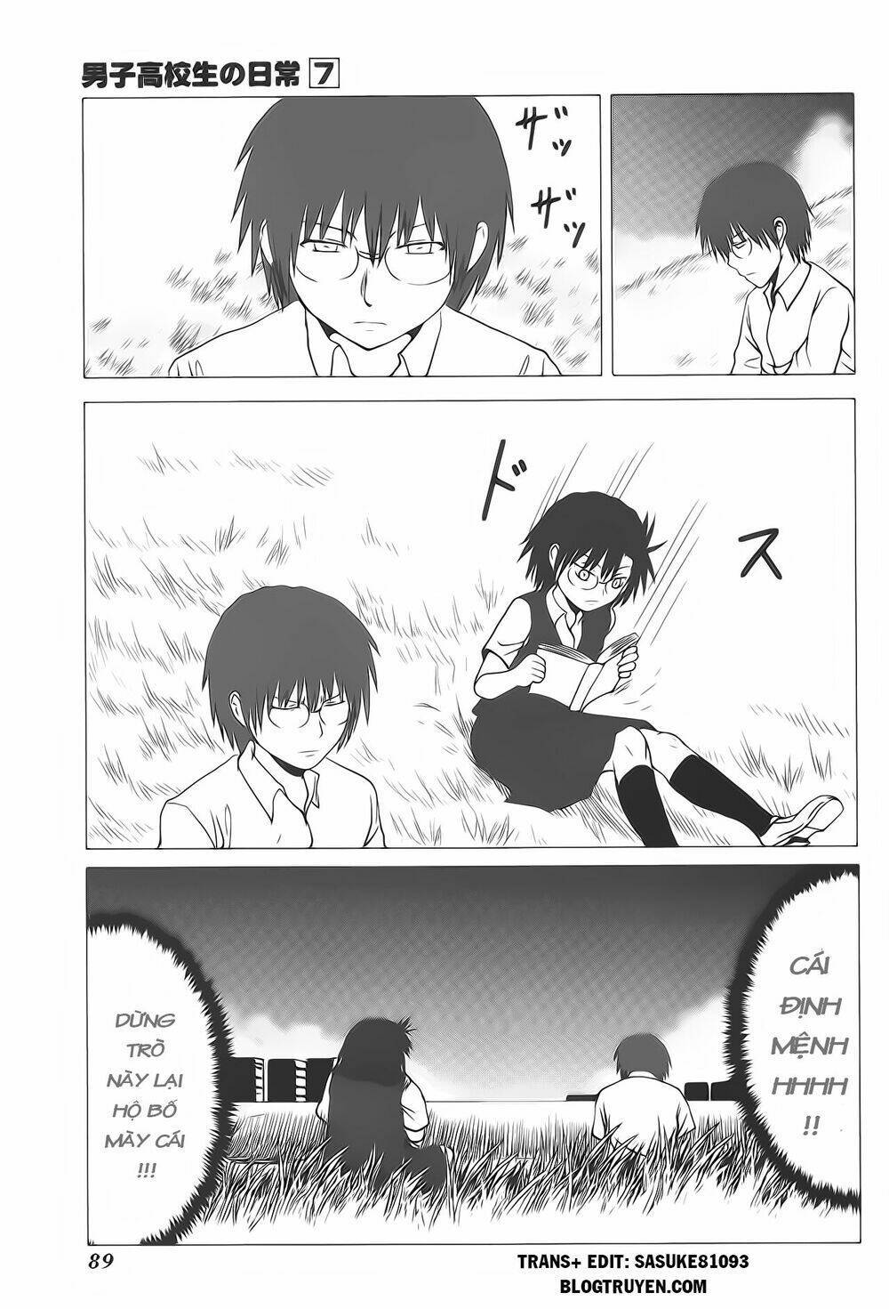 danshi koukousei no nichijou chương 105 - Trang 2