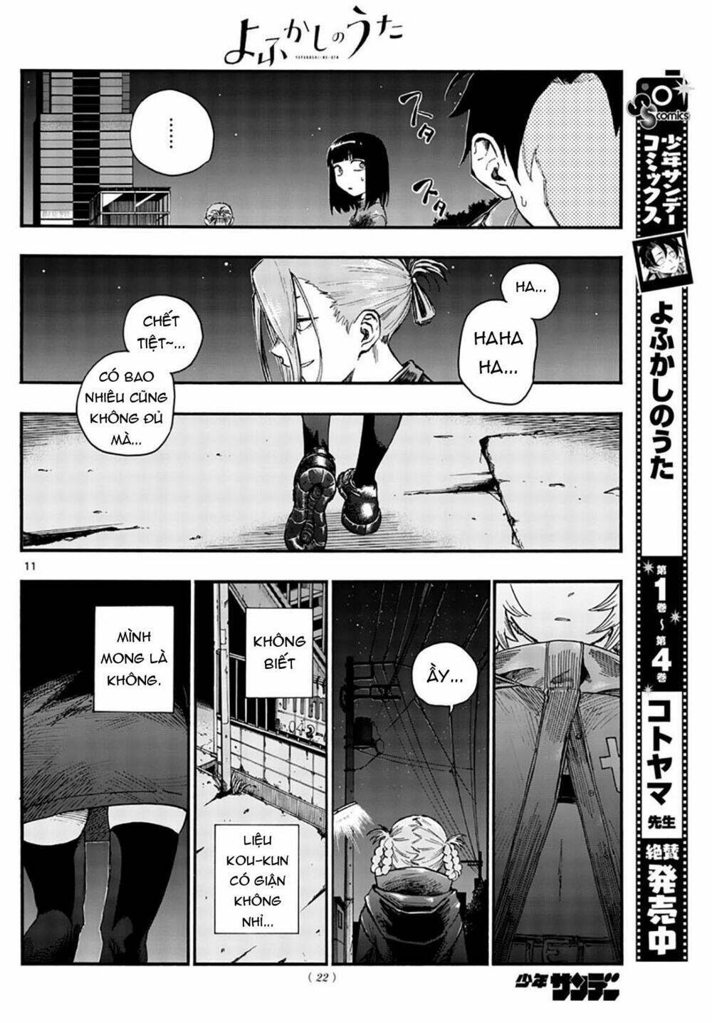 yofukashi no uta chapter 46 - Next chương 47