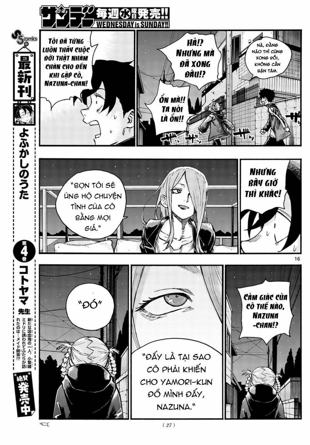 yofukashi no uta chapter 46 - Next chương 47