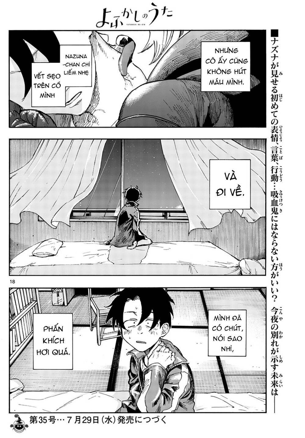 yofukashi no uta chương 42 - Next chapter 43