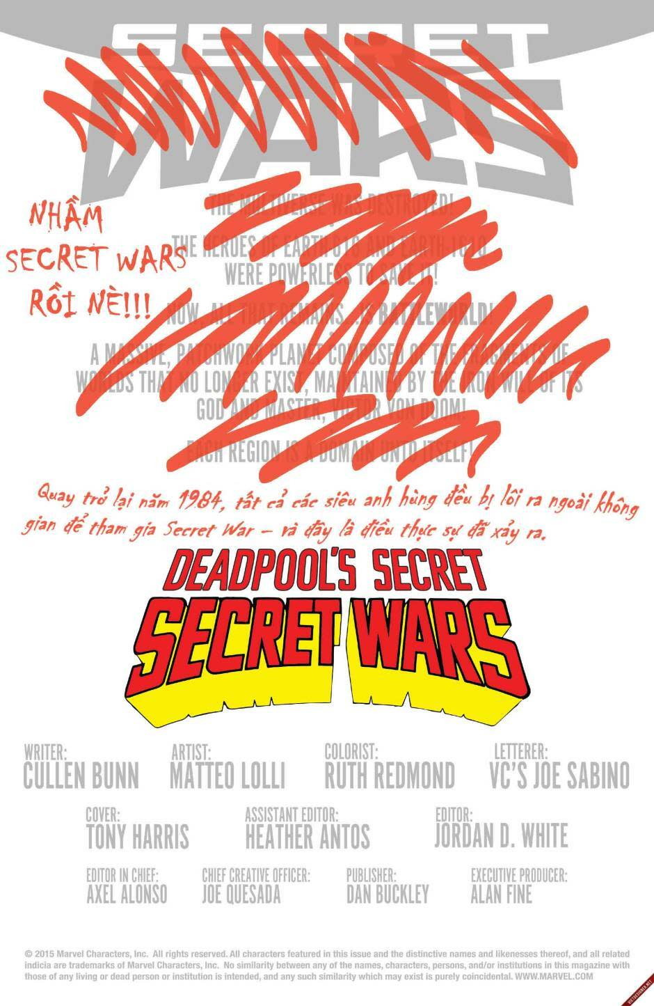 Deadpool's Secret Secret Wars Chapter 1 - Next Chapter 2