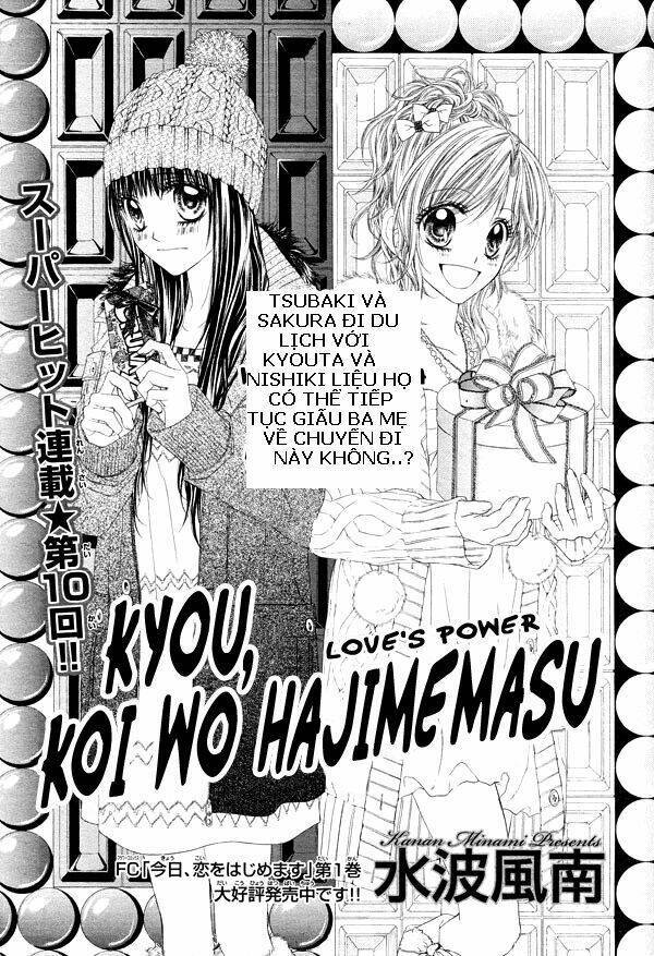 Kyou, Koi Wo Hajimemasu - Mộng Mơ Đầu Đời Chapter 10 - Trang 2