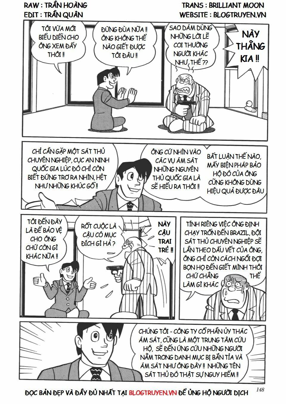 các one-shot của fujiko fujio chapter 19: kẻ thế thân ám sát - Next chapter 20: thử làm chúa trời