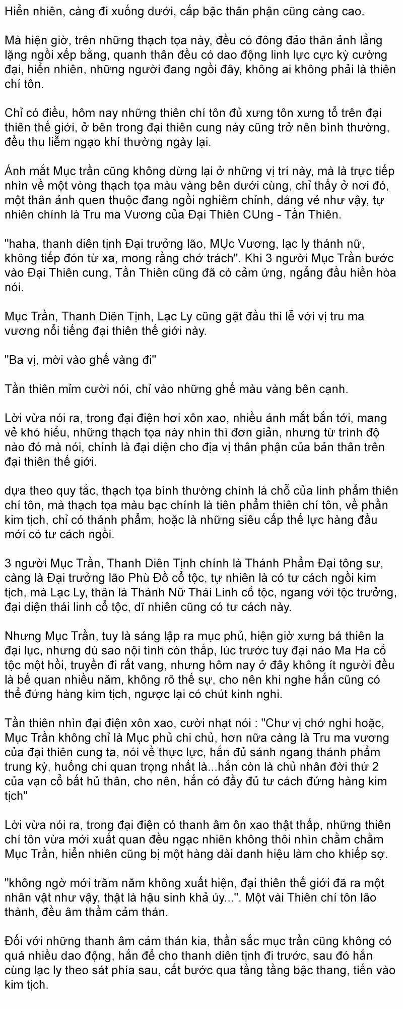 Đại chúa tể truyện chữ (bản dịch) Chapter 1517 - Trang 2