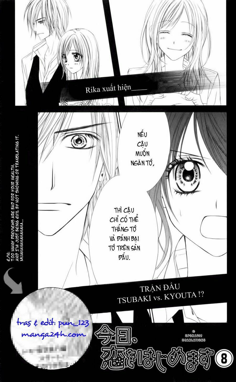 Kyou, Koi Wo Hajimemasu - Mộng Mơ Đầu Đời Chapter 44 - Trang 2