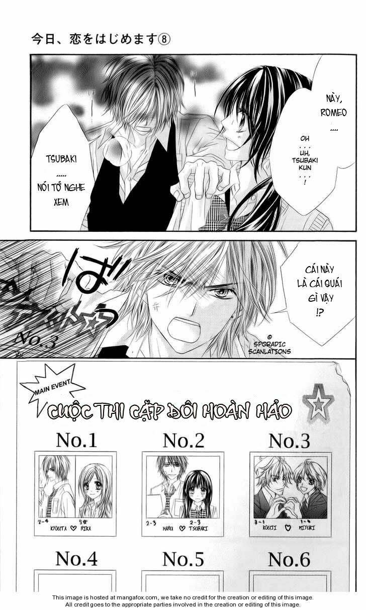 Kyou, Koi Wo Hajimemasu - Mộng Mơ Đầu Đời Chapter 46 - Trang 2