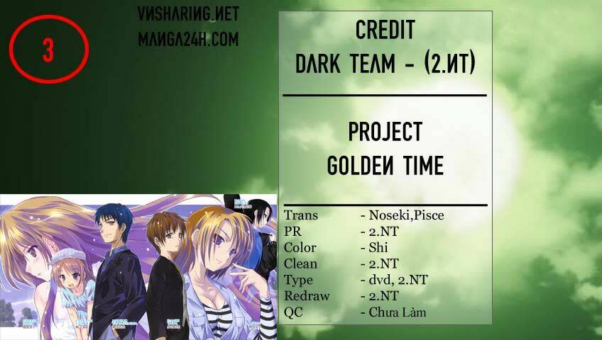 Golden Time (Umechazuke) Chapter 3 - Trang 2