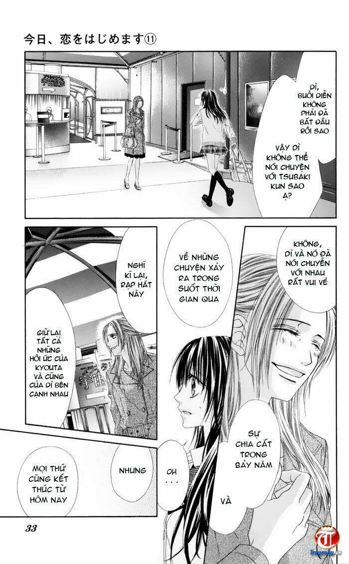 Kyou, Koi Wo Hajimemasu - Mộng Mơ Đầu Đời Chapter 67 - Trang 2